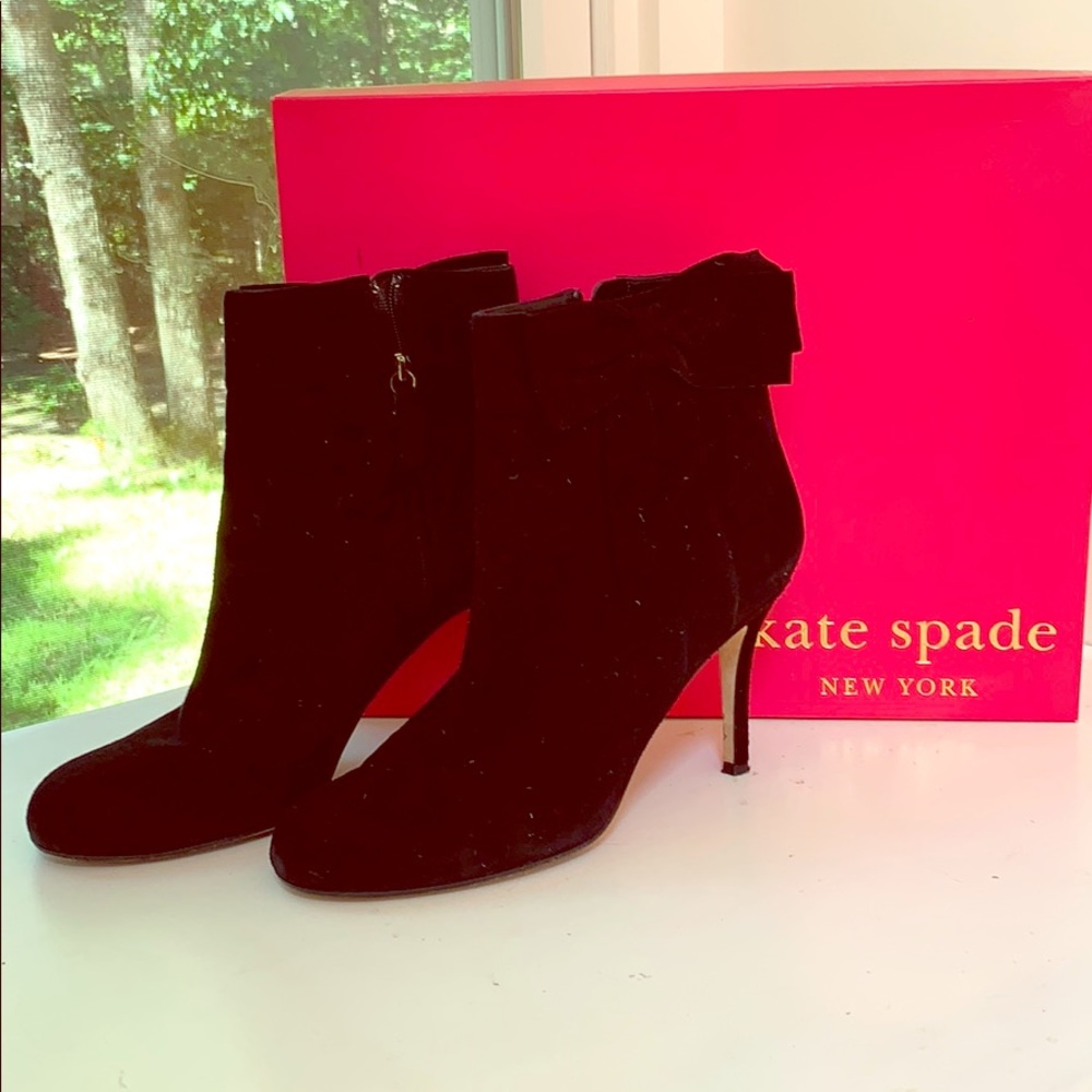Kate Spade Kristi Black Suede